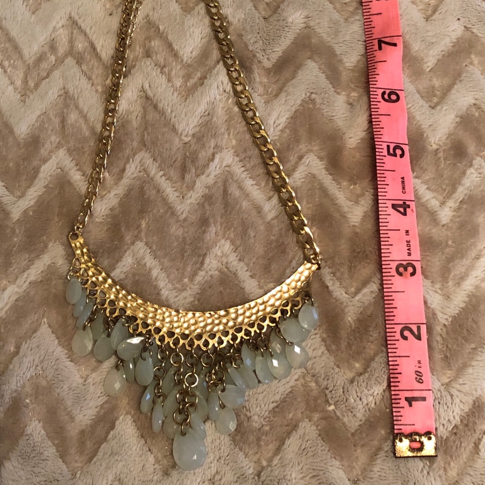 Antique type statement necklace